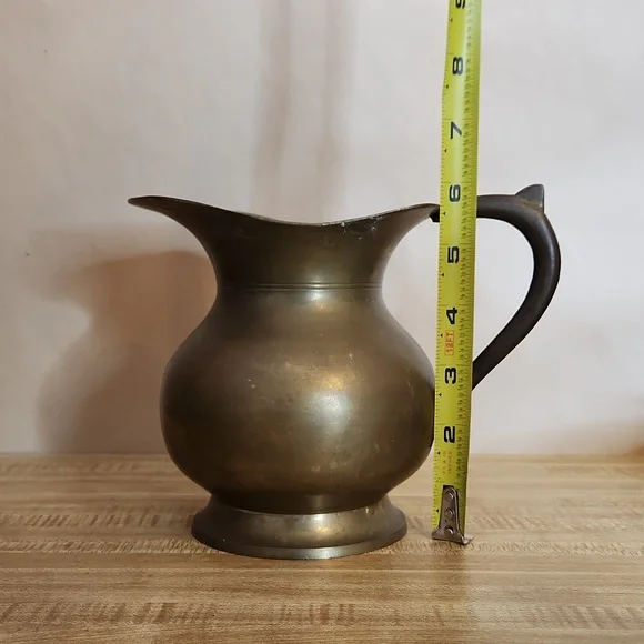 Vintage Brass Pitcher - Picture 8 of 8